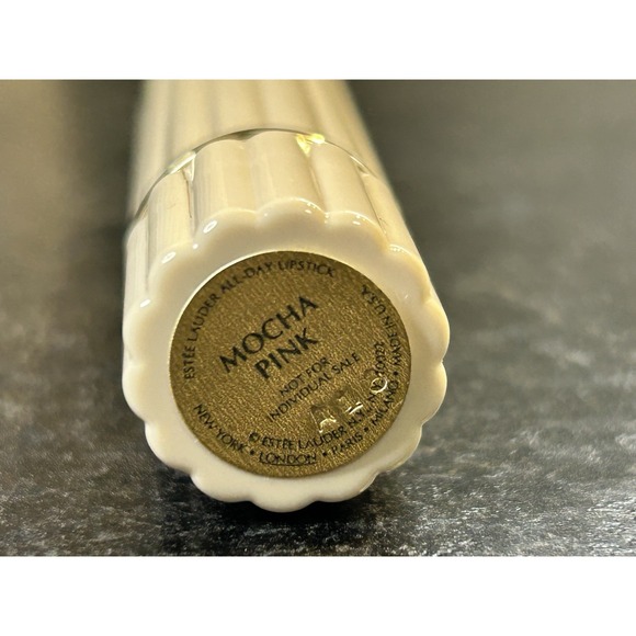 NEW Estee Lauder MOCHA PINK All-Day Lipstick FULL SIZE Vintage - Picture 4 of 4